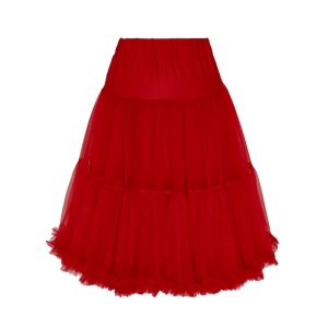Spodnička pod šaty červená 65cm