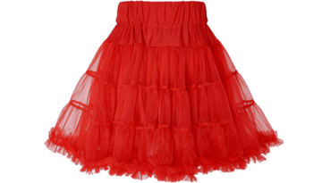 Detská spodnička pod šaty červená
