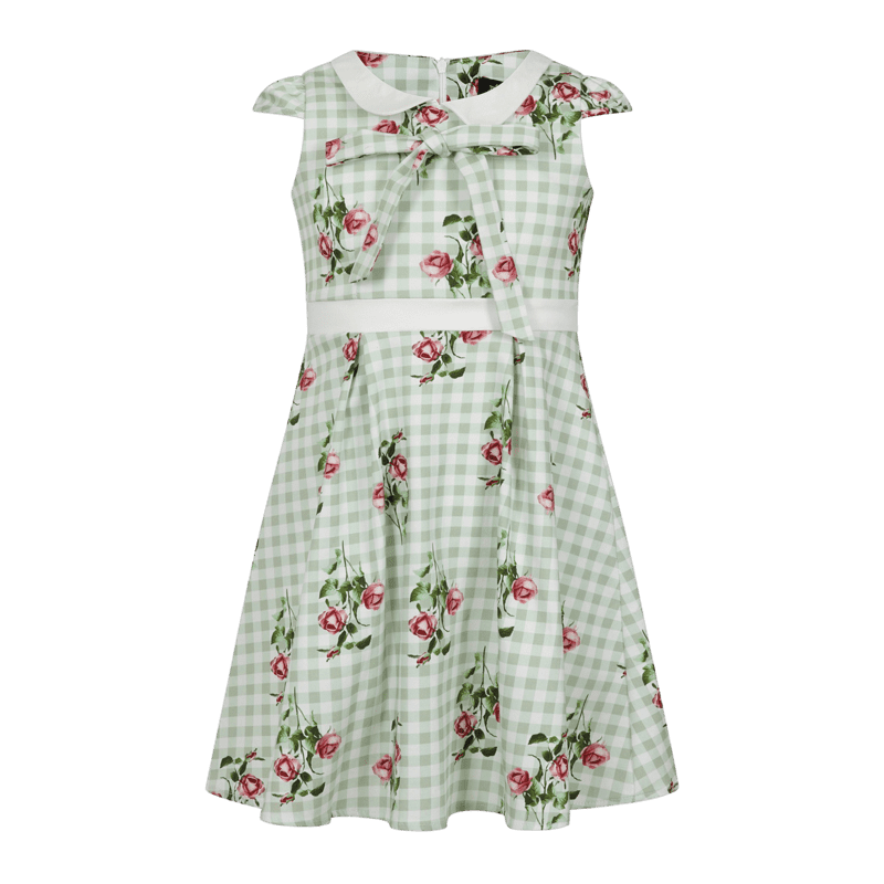 Detské šaty letné ruže
