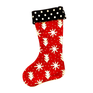 Vianočná retro ponožka Vianoce