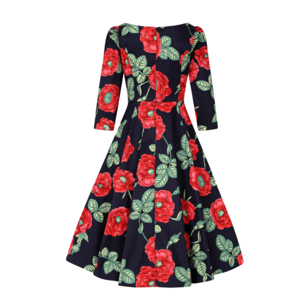 Retro šaty na zimu Lillian Rose - Image 2