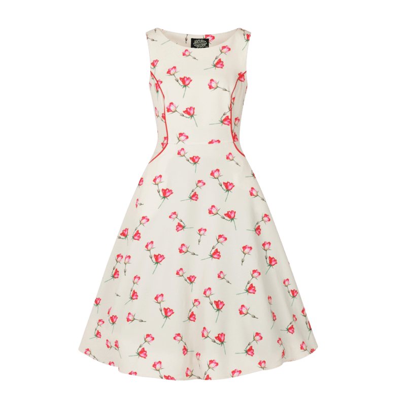 Dievčenské letné swingové šaty