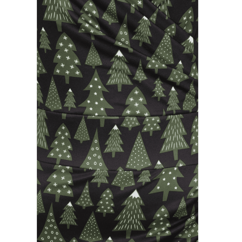 Vintage šaty na Vianoce stromčeky