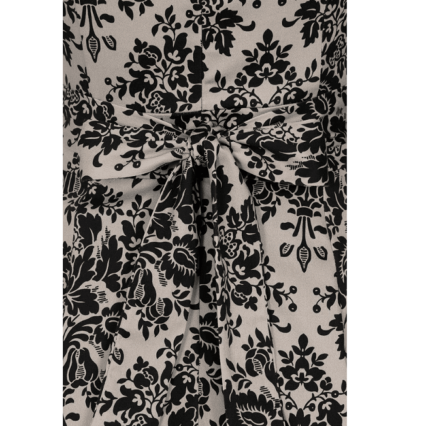 Elegantné retro šaty Charlotta Damask - Image 2