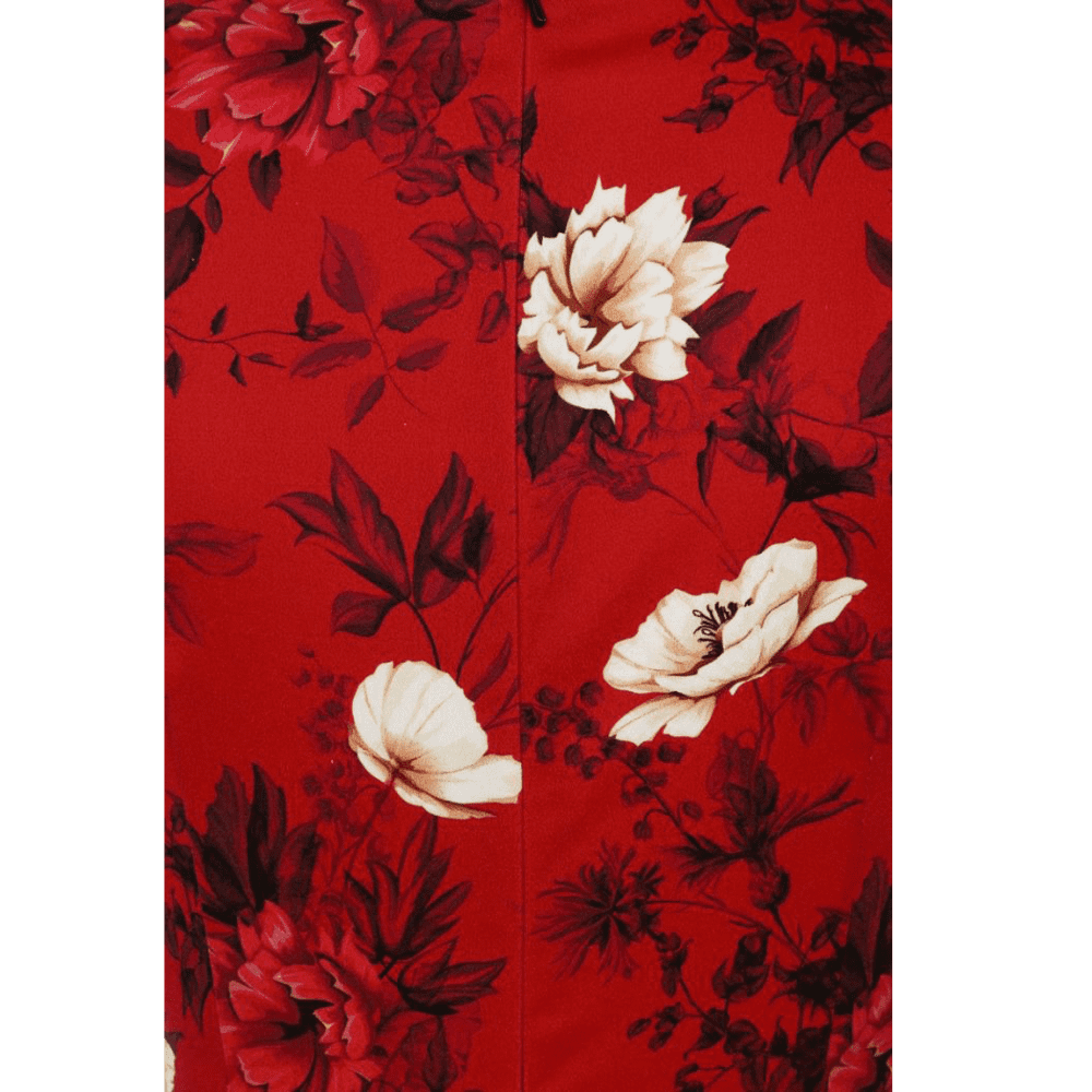 Retro šaty Isabella divoké ruže