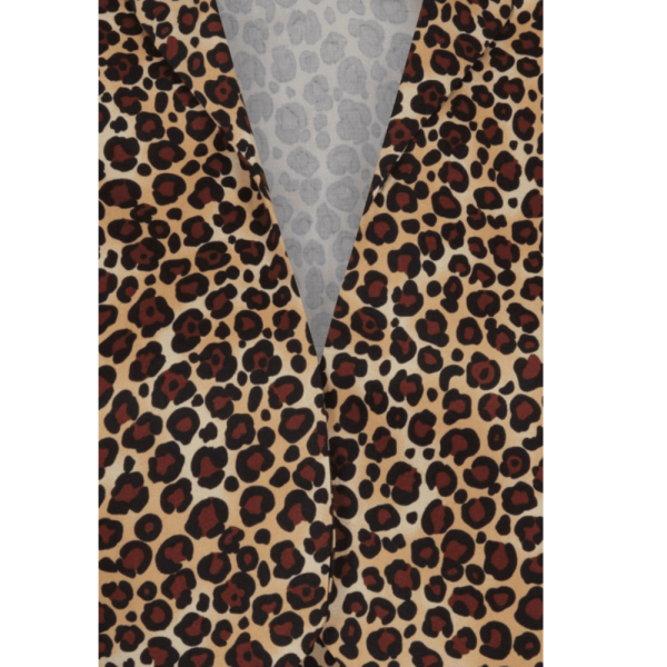 Retro šaty pre moletky s bolerom Leopard - Image 5