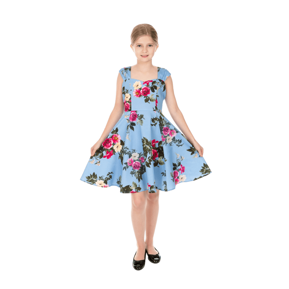 Dievčenské vintage šaty Jolene