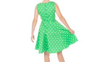 Dievčenské zelené šaty Carly